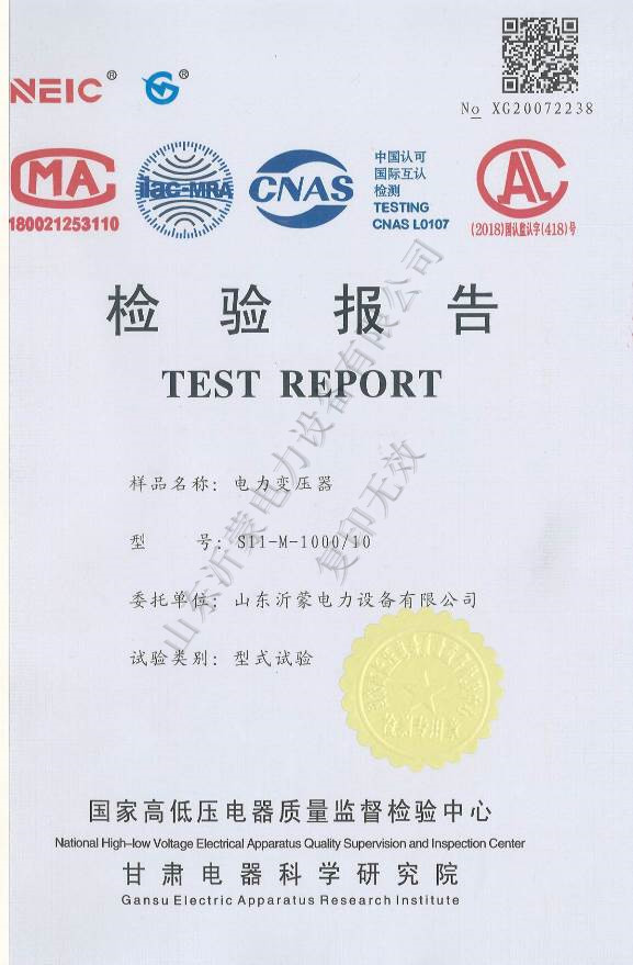 主题：S11-M-1000检验报告 日期：2020-06-09